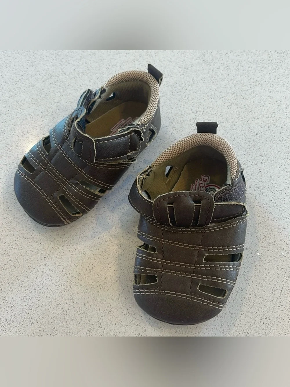Toddler Casual Brown Sandals Size 11M